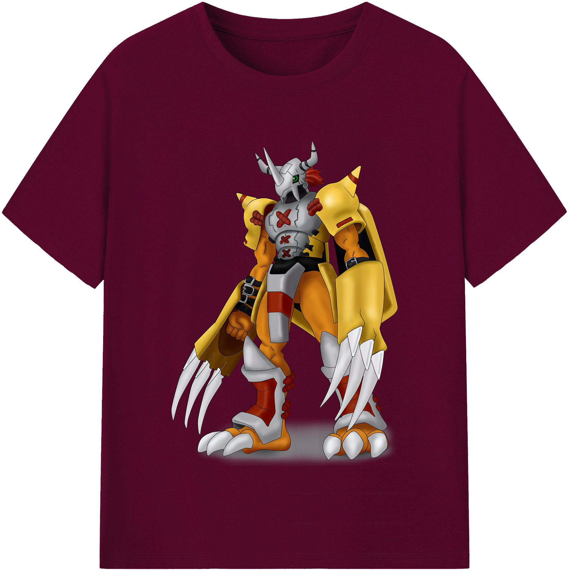 （画像用） Digimon デジタルモンスター/デジモン レディースカジュアルプリントTシャツ（綿100％）